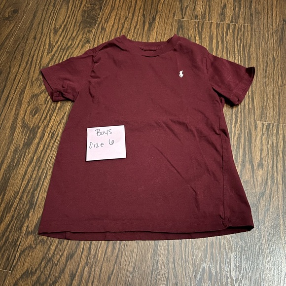 Short sleeve Ralph Lauren boys size 6. Selling BOTH together - Picture 2 of 3